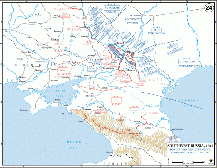 
	Soviet Winter Offensive, 19 November-12 December 1942
	

	Source: U.S. Military Academy