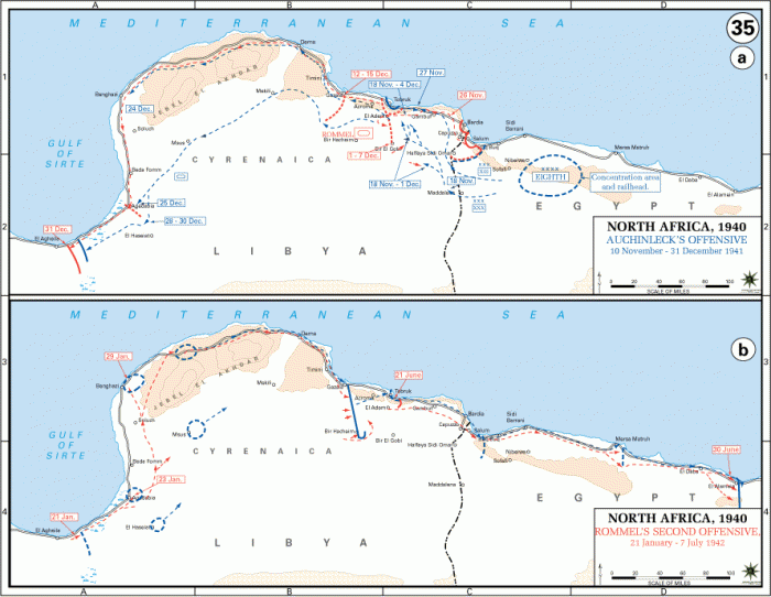
	North Africa, Auchinleck's Offensive, 18 November-31 December 1941
	

	Source: U.S. Military Academy