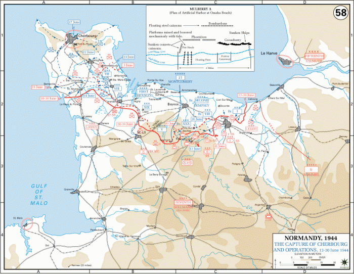 
	The Capture of Cherbourg And Operations, 13-30 June 1944
	

	Source: U.S. Military Academy