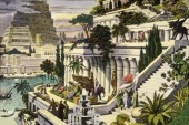 Hanging Gardens of Babylon, by Marten van Heemskerck