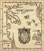 The Skalholt-map made by the icelandic teacher Sigurd Stefansson (1570)