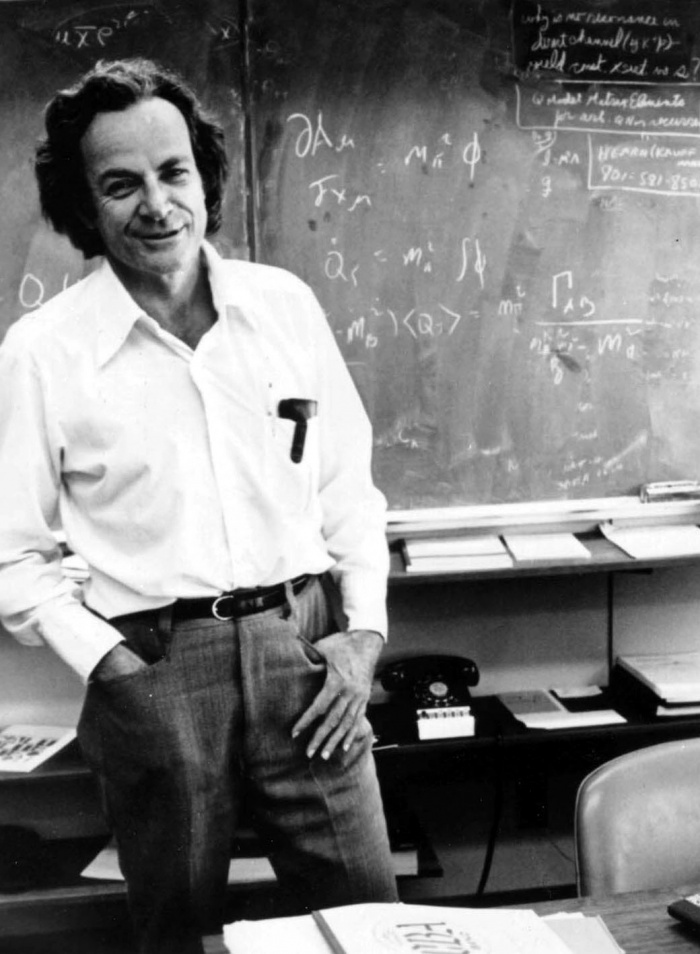 
	Feynman at the California Institute of Technology.