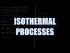 Isothermal Processes