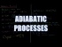 Adiabatic Processes