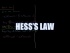 Hess's Law