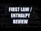 First Law / Enthalpy Review