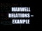 Maxwell Relations: Example