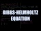 Gibbs-Helmholtz Equation