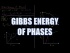 Gibbs Energy of Phases