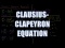 Clausius-Clapeyron Equation