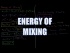 Energy of Mixing