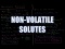 Non-Volatile Solutes