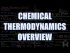 Summary of Thermodynamics Chapters