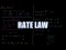 Rate Laws
