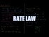 Rate Laws