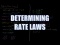 Determining Rate Laws