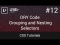 DRY Code and Grouping and Nesting Selectors