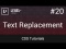 Text Replacement