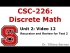 Recursion and Review for Test 2