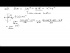 The derivative of a complex function