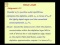 Characteristic times and lengths