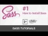 How to Install Sass