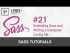 Extending Sass and Writing a Config file