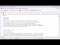The php.ini File