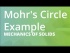 Mohr's Circle Example