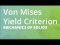 Von Mises Yield Criterion