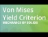 Von Mises Yield Criterion