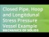 Closed Pipe, Hoop and Longitdunal Stress Pressure Vessel Example