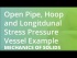 Open Pipe, Hoop and Longitdunal Stress Pressure Vessel Example