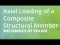 Axial Loading of a Composite Structural Member