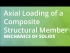 Axial Loading of a Composite Structural Member