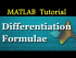 Higher Order Differentiation Formulae