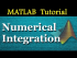 Numerical Integration in MATLAB