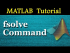 Using MATLAB command fsolve