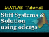 Stiff Systems & Solution using ode15s
