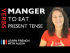Manger (to eat) — Present Tense