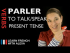 Parler (to talk/speak) - Present Tense
