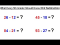 Subtraction of Double Digit Numbers: 3
