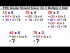 Multiplication of 1 and 2 Digit Numbers