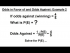 Odds in Favor & Against Ex. 2