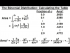 Calculating the Table