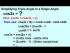 Simplifying Triple Angles to a Single Angle