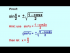 Proof Half Angle Formula: sin(x/2)