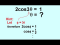 Solve 2cos(3theta)=1, theta=?