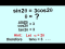 Solve sin(2theta)=3cos(2theta), theta=?