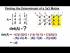 Find the Determinant of a 3x3 Matrix 2